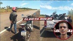Suspeito de furtar três mercados em Nova Brasilândia é preso pela PM em São Domingos com moto furtada de Migrantinópolis