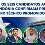 Todos os seis candidatos ao Governo de Rondônia confirmam presença em encontro técnico promovido pelo TCE-RO