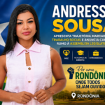 Candidata a Deputada Estadual Andressa Sousa apresenta trajetória marcada pelo trabalho social e anuncia caminhada rumo à Assembleia Legislativa