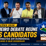 Eleições 2026: primeiro debate reúne seis candidatos e tem embates em Rondônia; acompanhe o que disseram