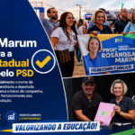 Professora Rosângela Marum tem candidatura a deputada estadual homologada pelo PSD