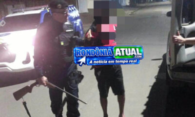 🚨 ARMADO ATÉ OS DENTES! Comerciante é preso com duas armas em Ji-Paraná