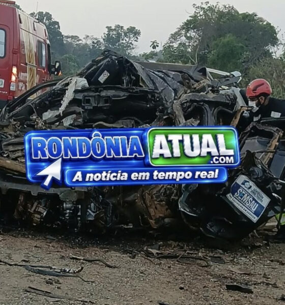 🚨 TRAGÉDIA NA BR-364: COLISÃO ENTRE  PICAPE E CARRETA DEIXA MORTOS ENTRE OURO PRETO E JI-PARANÁ 