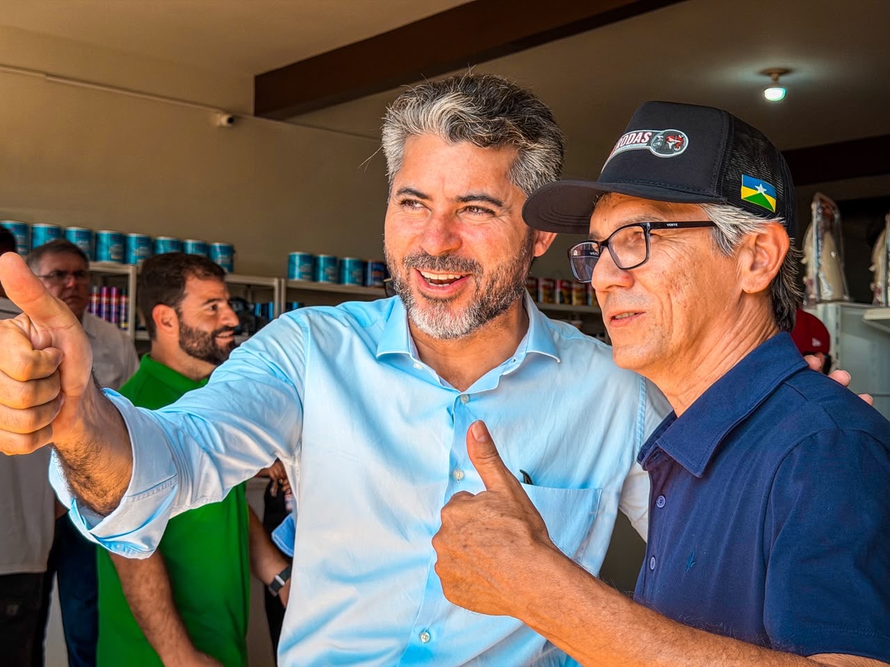 Marcos Rogério aparece com 51,5% dos votos válidos em nova pesquisa Veritá; neste cenário, venceria no primeiro turno
