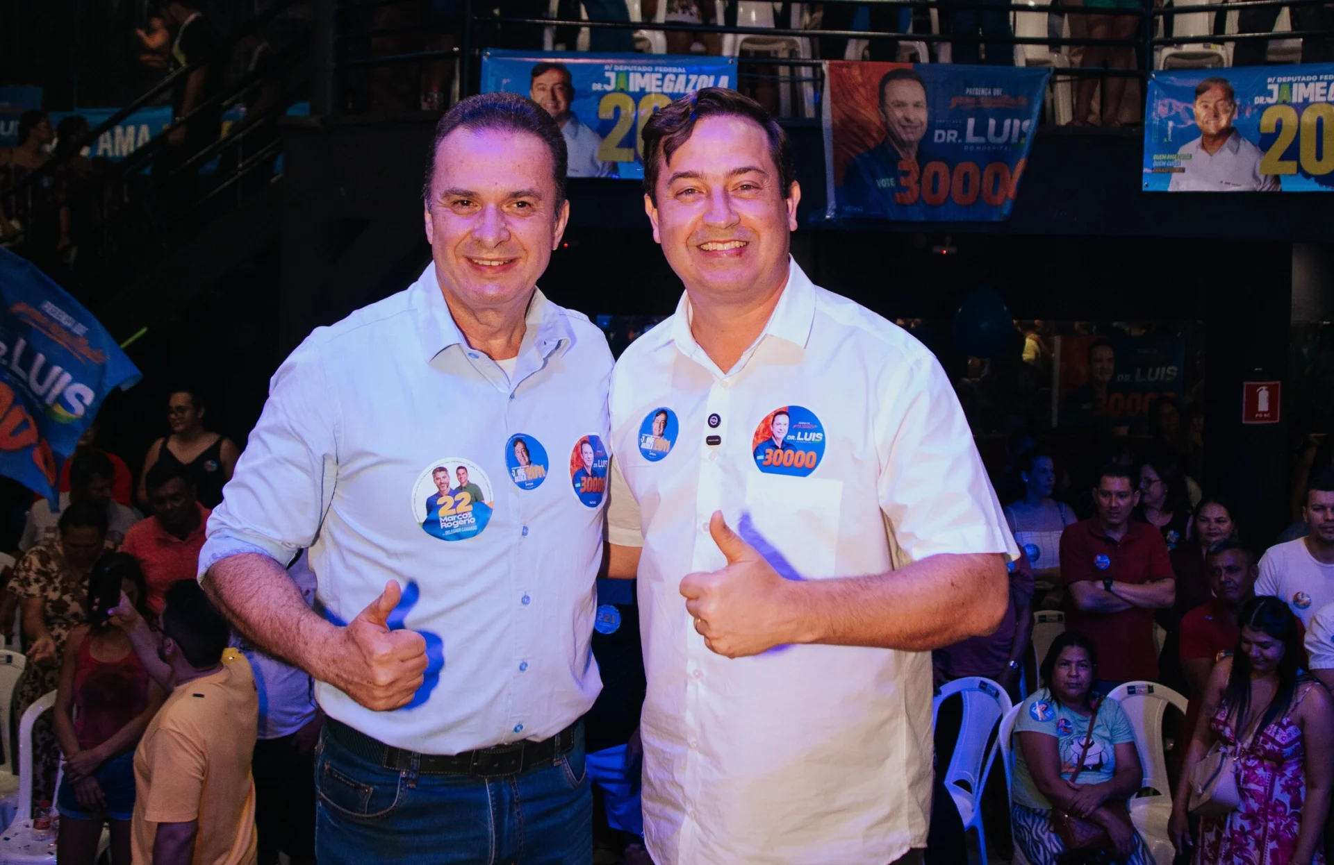 Dr. Luís do Hospital reúne apoiadores em mega encontro com Jaime Gazola em Porto Velho