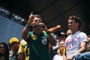 Nikolas destaca coragem de Marcos Rogério no Senado e o chama de “futuro governador”