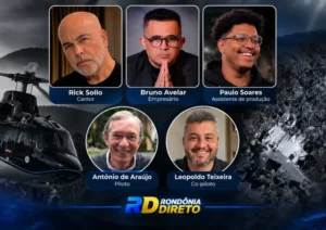Identificados – Corpos de Rick e outras quatro vítimas de queda de helicóptero são resgatados em SC