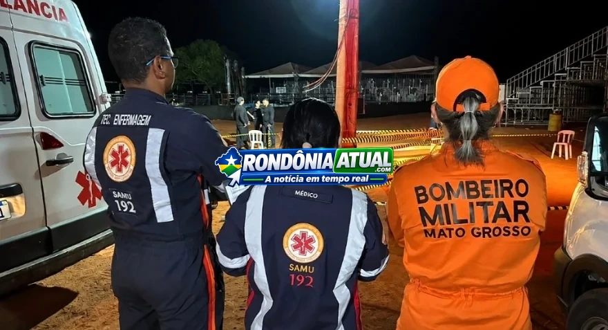 Homem morre eletrocutado durante evento de rodeio