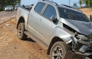 Casal em carro de passeio morre em acidente na BR-364, em Rondônia