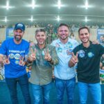 Lançamento oficial das campanhas de Nim Barroso e Jônatas França reúne mais de 3 mil pessoas no Vera Cruz, em Ji-Paraná