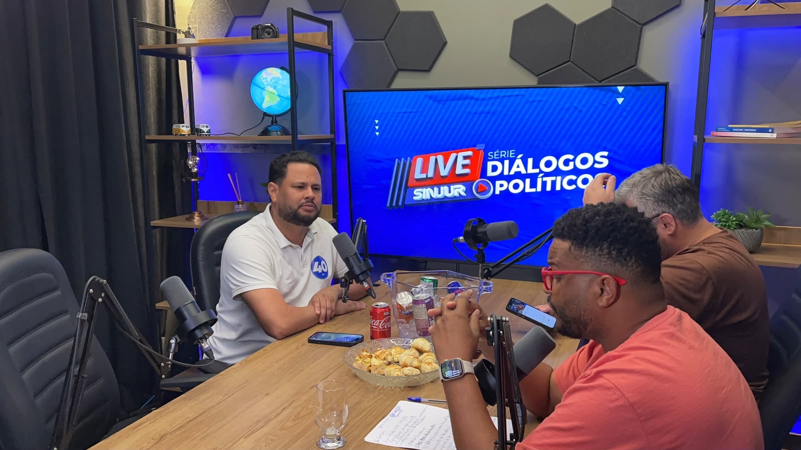Samuel Costa é entrevistado por diretores do SINJUR em diálogo sobre o futuro do servidor público