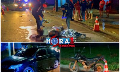 URGENTE: Cavalos soltos provocam tragédia e motociclista morre em colisão frontal