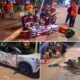 Motoboy fica gravemente ferido após colisão com carro de aplicativo em cruzamento de Porto Velho