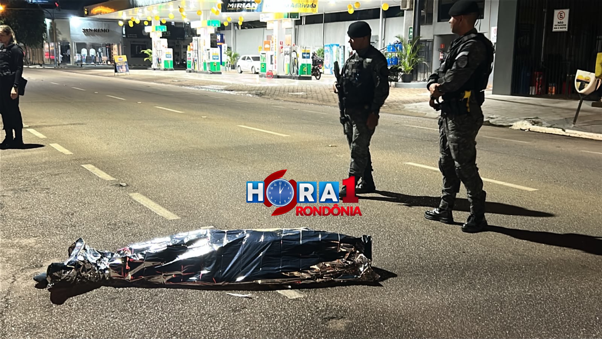 Homem sofre mal súbito, cai no meio da rua e morre no centro de Porto Velho